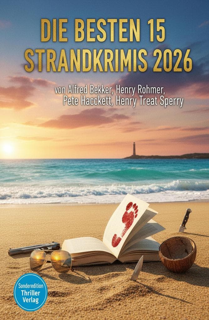 Die besten 15 Strandkrimis 2026