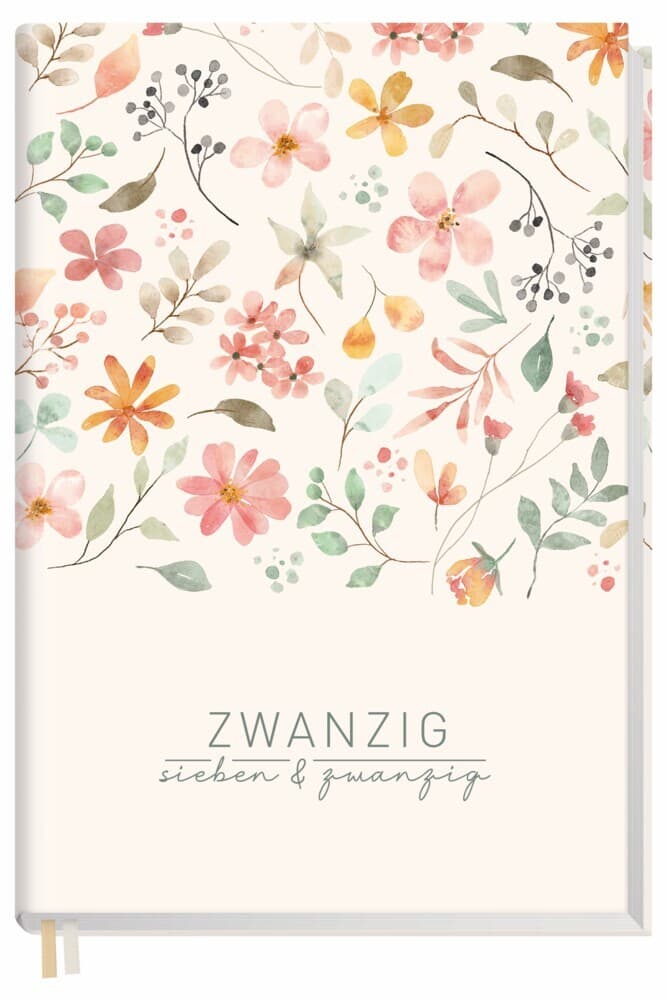Chäff-Timer Classic 26/27 17 Monate A5 [Wild Blossoms]