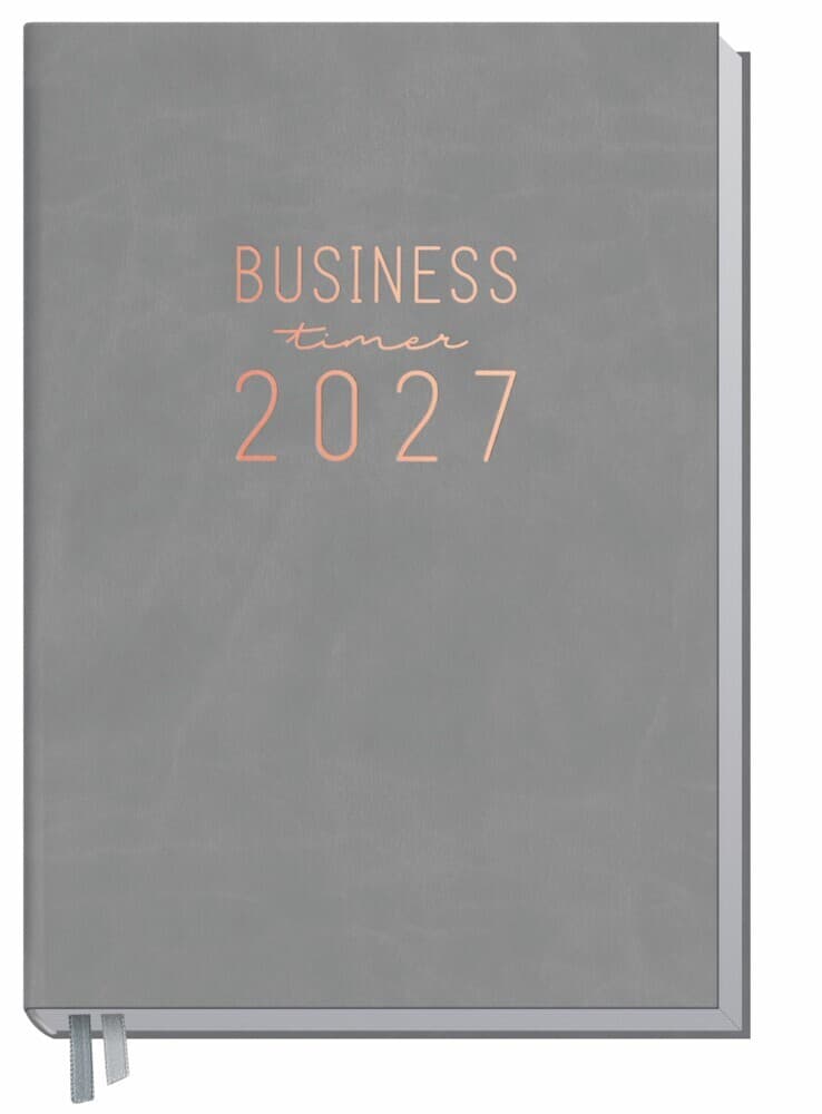Business-Timer 26/27 17 Monate KL [Grau-Rosé]