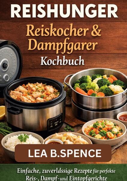 REISHUNGER Reiskocher & Dampfgarer Kochbuch