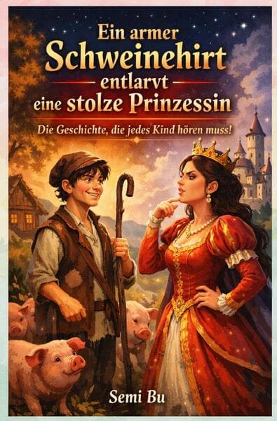 Ein armer Schweinehirt entlarvt eine stolze Prinzessin - die Geschichte, die jedes Kind hören muss!
