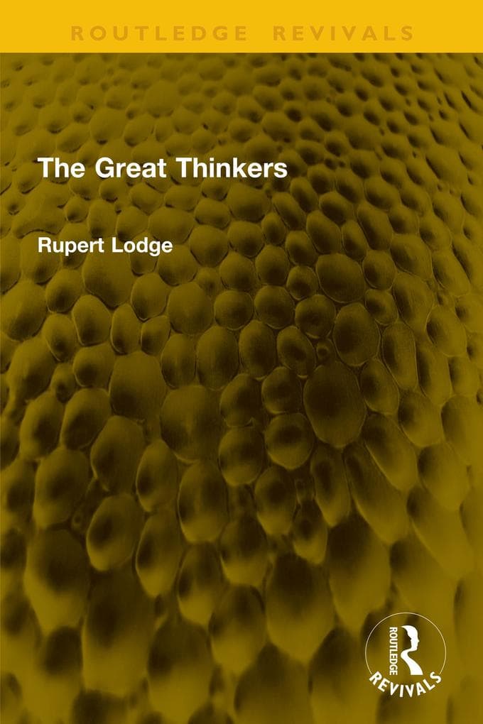 The Great Thinkers