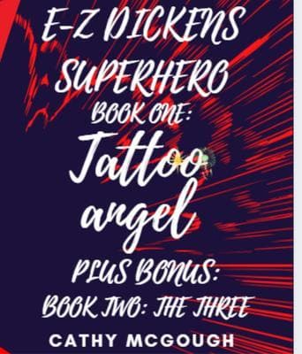 E-Z DICKENS SUPERHERO BOOK 1 AND 2