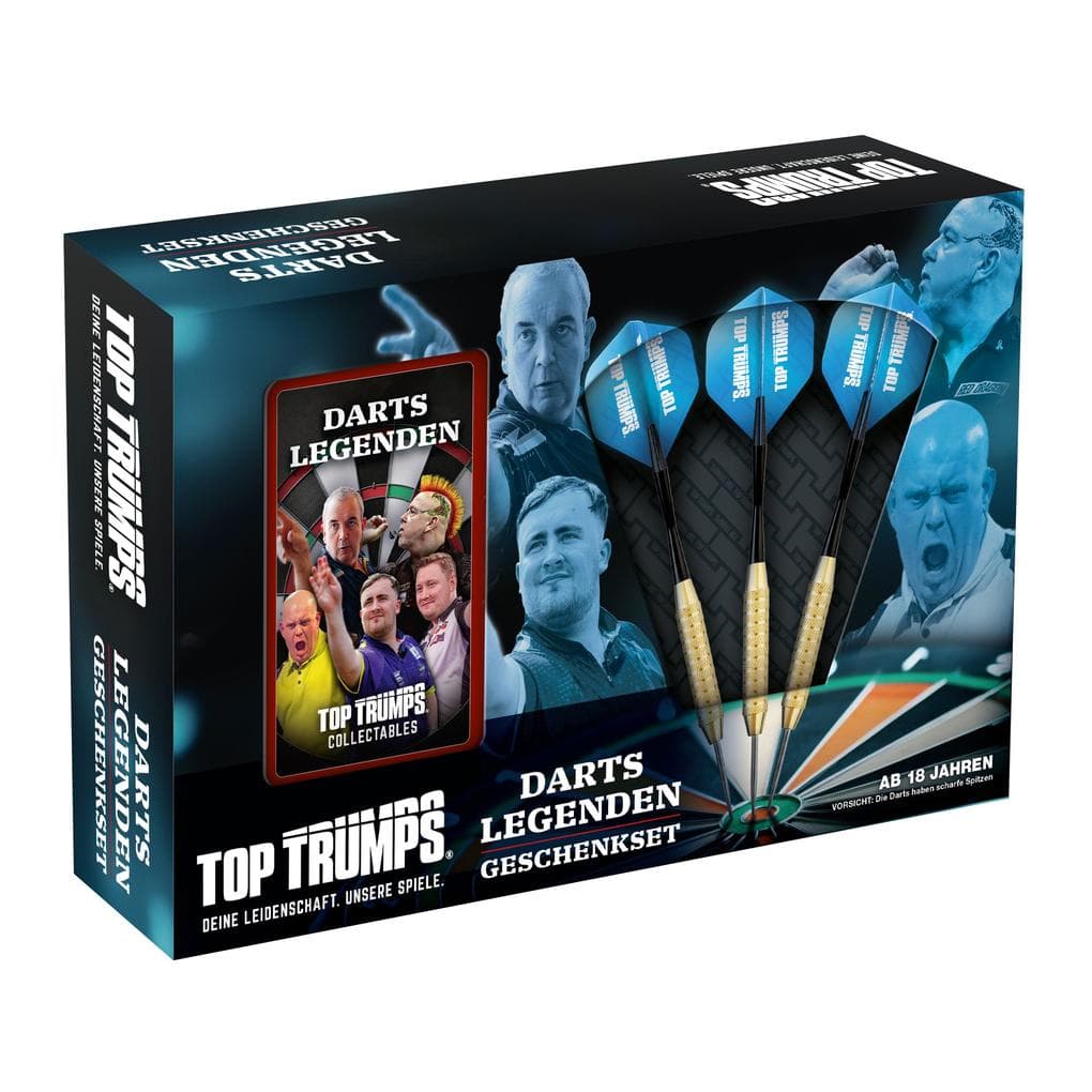 Top Trumps Geschenkset Darts (inkl. Dartpfeile)