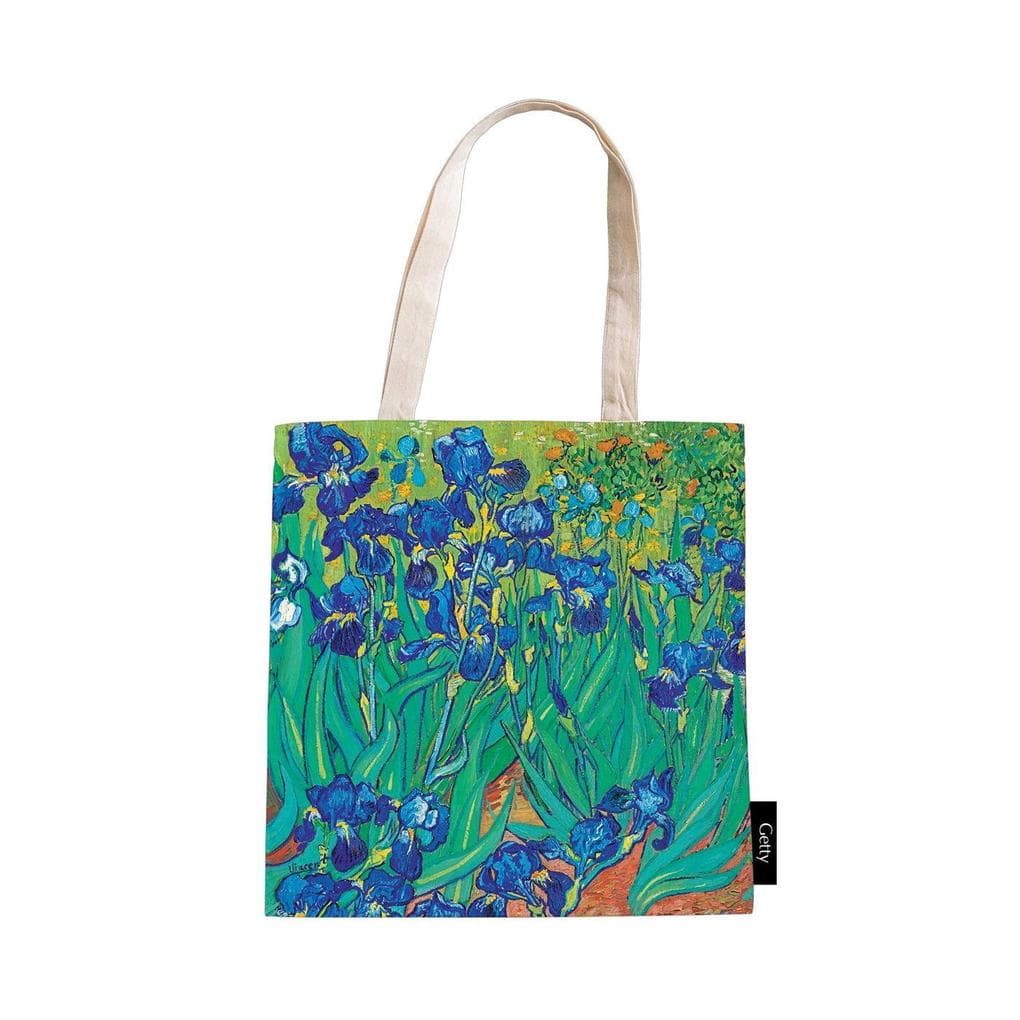 Van Gogh's Irises Canvas Bag