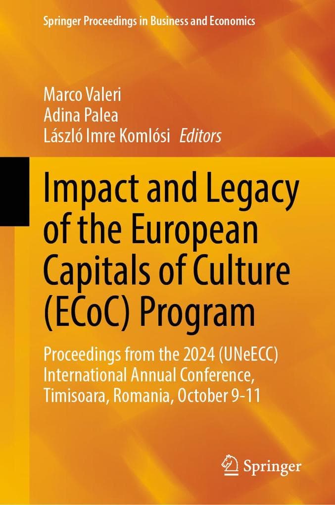 Impact and Legacy of the European Capitals of Culture (ECoC) Program