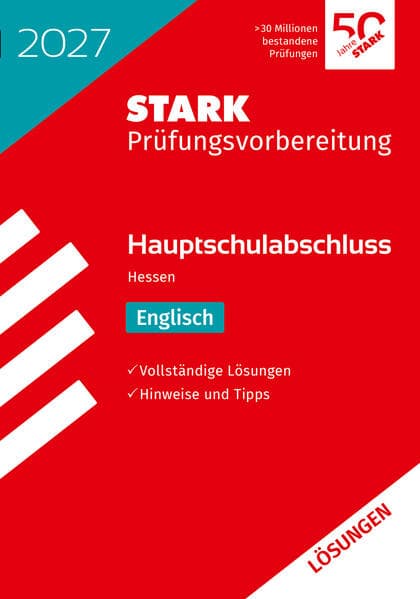 STARK Lösungen zu Englisch - Hauptschulabschluss 2027 Hessen - Prüfungsvorbereitung