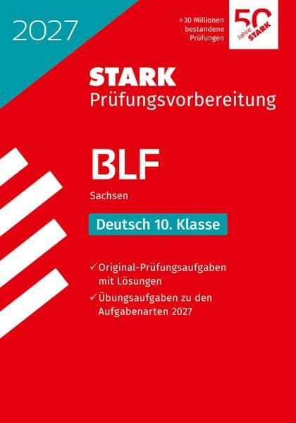 STARK Deutsch 10. Klasse - BLF Gymnasium 2027 Sachsen - Prüfungsvorbereitung
