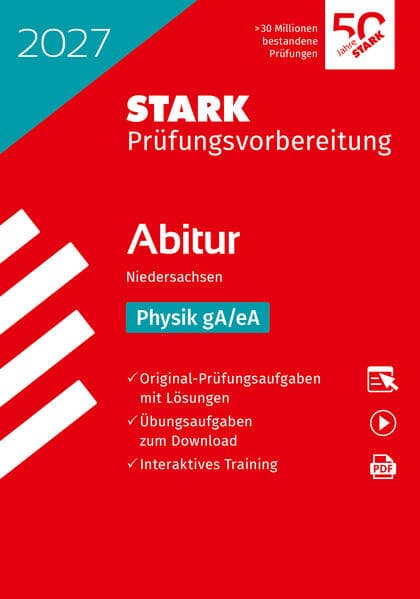 STARK Physik gA/eA - Abitur 2027 Niedersachsen - Prüfungsvorbereitung