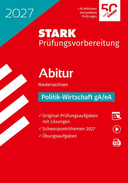 STARK Politik-Wirtschaft gA/eA - Abitur 2027 Niedersachsen - Prüfungsvorbereitung