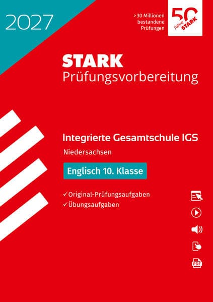 STARK Englisch 10. Klasse - Integrierte Gesamtschule (IGS) 2027 Niedersachsen - Prüfungsvorbereitung