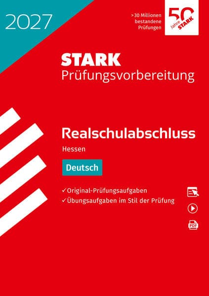 STARK Deutsch - Realschulabschluss 2027 Hessen - Prüfungsvorbereitung
