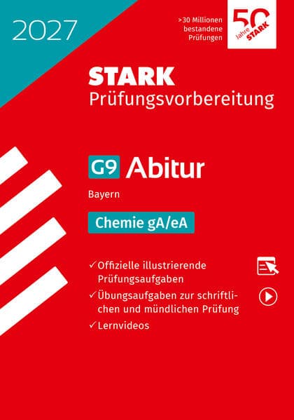STARK Chemie gA/eA - Abitur 2027 Bayern - Prüfungsvorbereitung