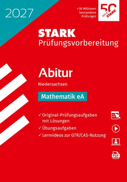 STARK Mathematik eA - Abitur 2027 Niedersachsen - Prüfungsvorbereitung