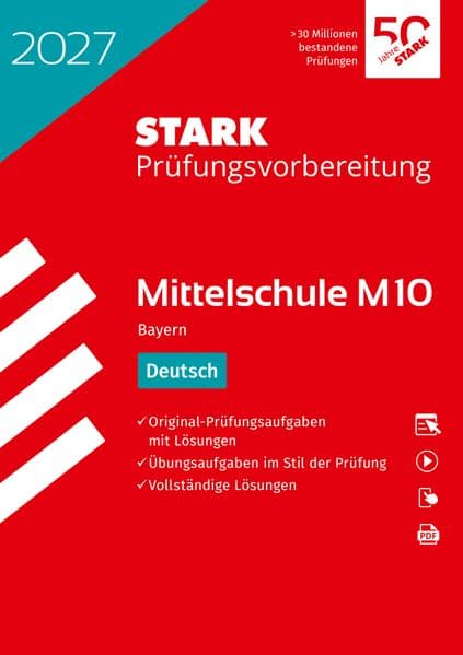STARK Deutsch 10. Klasse - M10 Mittelschule 2027 Bayern - Prüfungsvorbereitung