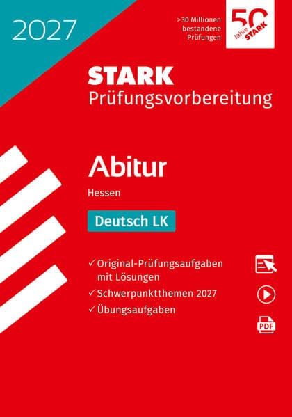 STARK Deutsch LK - Abitur 2027 Hessen - Prüfungsvorbereitung