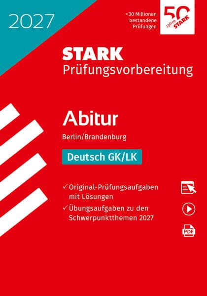 STARK Deutsch - Abitur 2027 Berlin/Brandenburg - Prüfungsvorbereitung