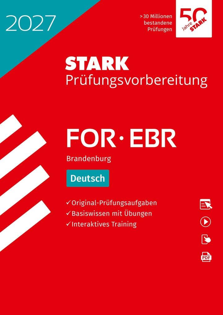 STARK Deutsch - FOR/EBR 2027 Brandenburg - Prüfungsvorbereitung