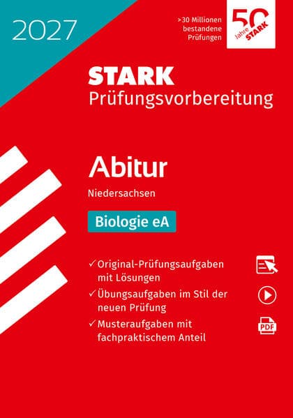 STARK Biologie eA - Abitur 2027 Niedersachsen - Prüfungsvorbereitung