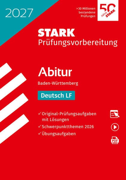 STARK Deutsch LF - Abitur 2027 BW - Prüfungsvorbereitung