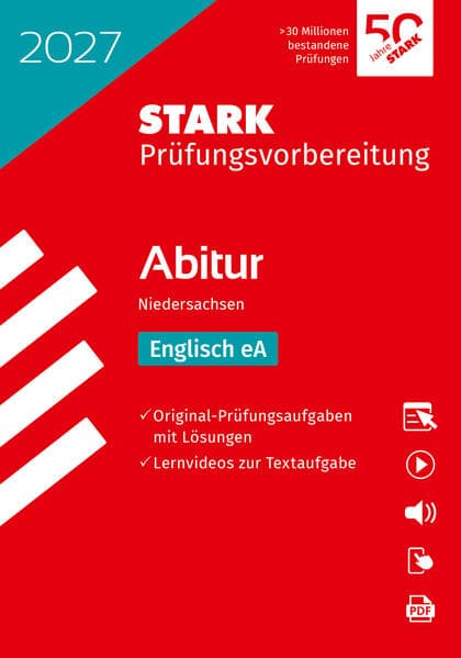 STARK Englisch eA - Abitur 2027 Niedersachsen - Prüfungsvorbereitung