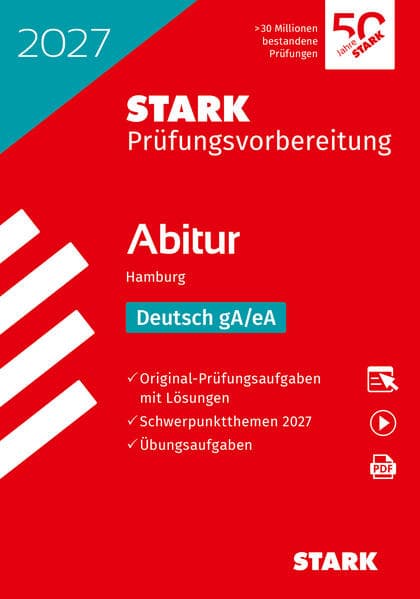 STARK Deutsch - Abitur 2027 Hamburg - Prüfungsvorbereitung