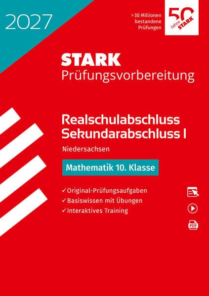STARK Mathematik - Realschulabschluss 2027 Niedersachsen - Prüfungsvorbereitung