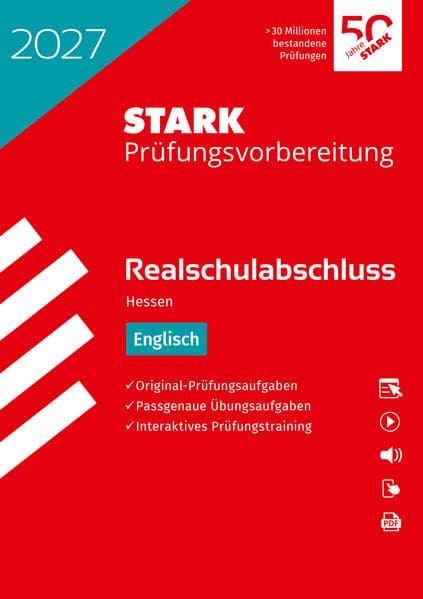 STARK Englisch - Realschulabschluss 2027 Hessen - Prüfungsvorbereitung