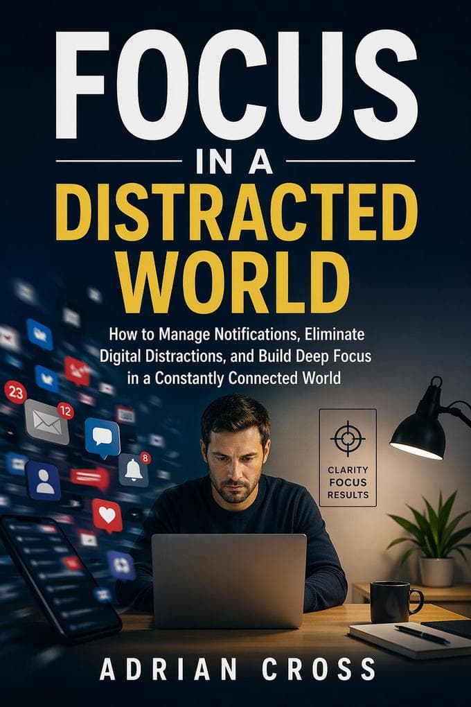 Focus in a Distracted World : How to Manage Notifications, Eliminate Digital Distractions, and Build Deep Focus in a Constantly Connected World