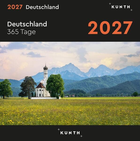 Deutschland - KUNTH 365-Tage-Abreißkalender 2027