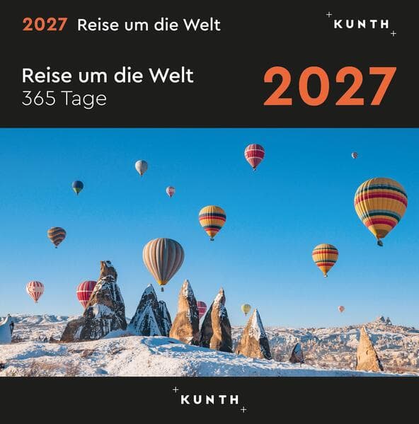 Reise um die Welt - KUNTH 365-Tage-Abreißkalender 2027