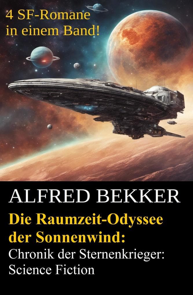 Die Raumzeit-Odyssee der Sonnenwind: Chronik der Sternenkrieger: 4 SF-Romane in einem Band