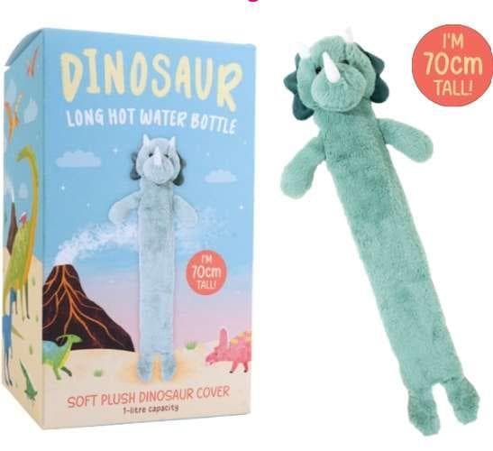Dinosaur Long Hot Water Bottle