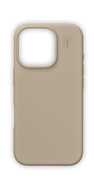 IDEAL OF SWEDEN Silicone Case MagSafe iPhone 16 Pro, beige