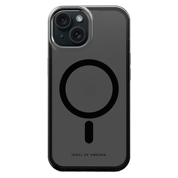 IDEAL OF SWEDEN Clear Case MagSafe iPhone 13 / 14 / 15 / 16e, tinted black