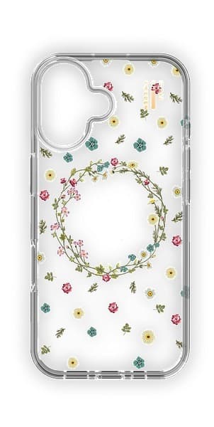 IDEAL OF SWEDEN Clear Case MagSafe iPhone 16, petite floral