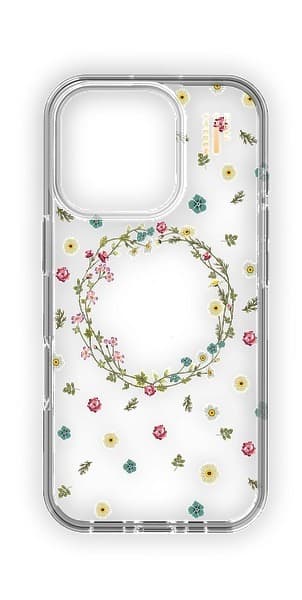 IDEAL OF SWEDEN Clear Case MagSafe iPhone 16 Pro, petite floral