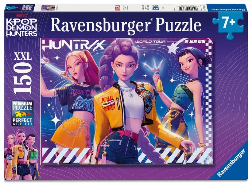 Kinderpuzzle 150 XXL Teile - KPop Demon Hunters - Huntr/x World Tour