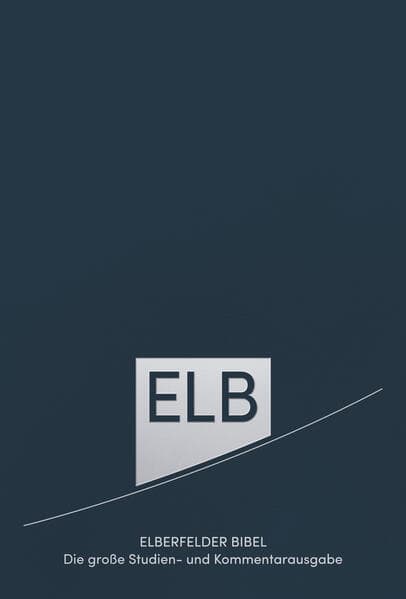 Elberfelder Bibel. Die große Studien- und Kommentarausgabe Leder, Platinschnitt