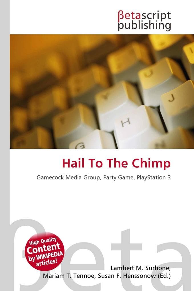 Hail To The Chimp: Gamecock Media Group, Party Game, PlayStation 3