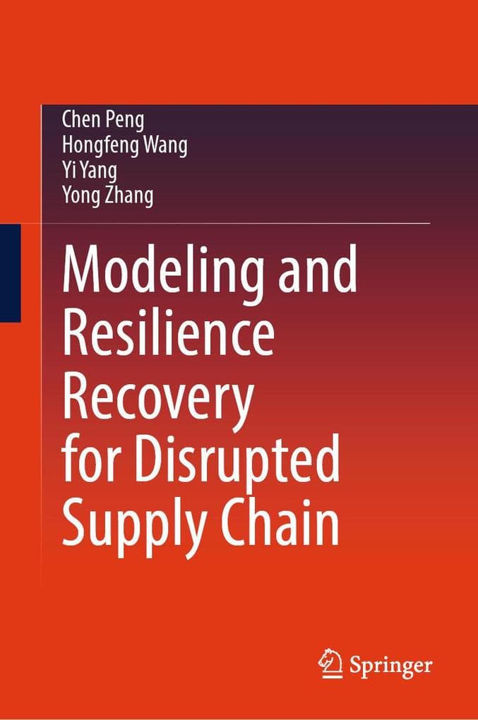 Modeling and Resilience Recovery for Disrupted Supply Chain