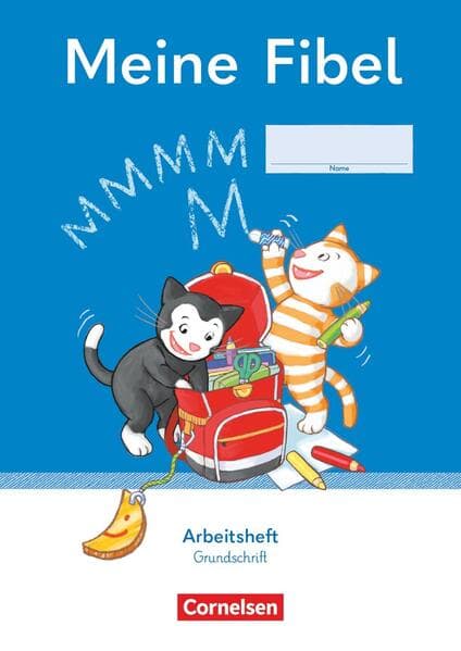 Meine Fibel 1. Schuljahr - Ausgabe 2022 - Arbeitsheft in Grundschrift - Mit Silbenschieber