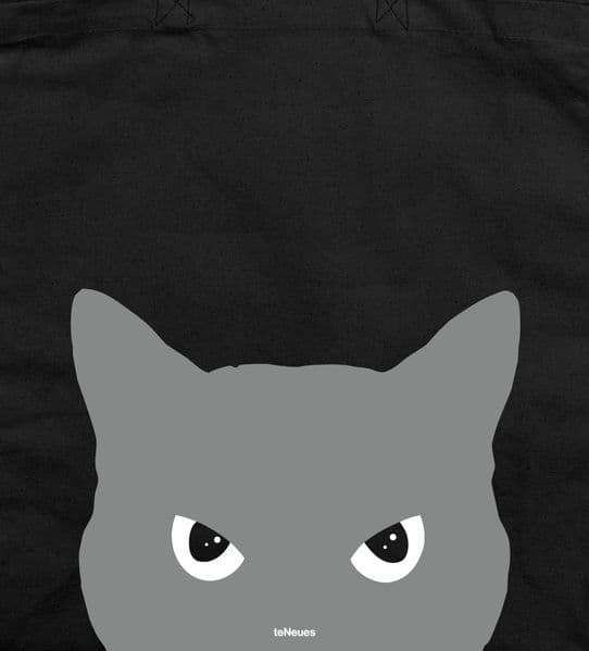 Katze, schwarz