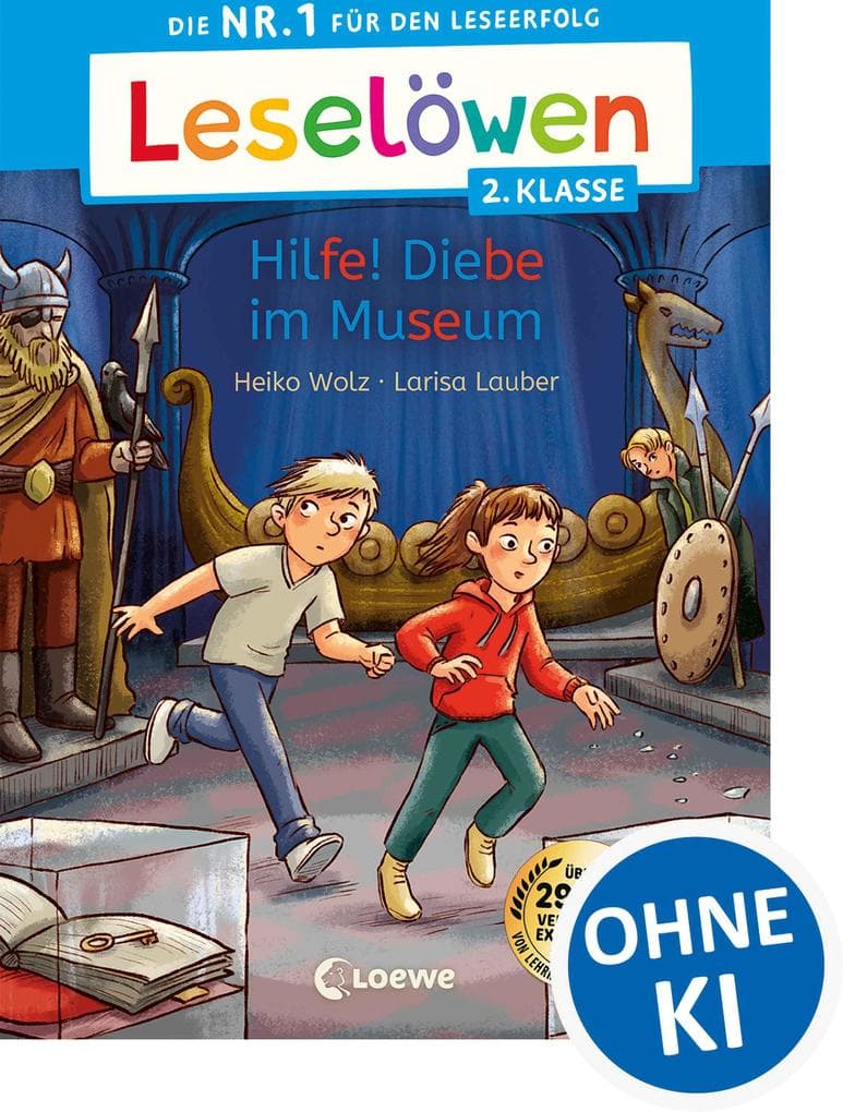 Leselöwen 2. Klasse - Hilfe! Diebe im Museum