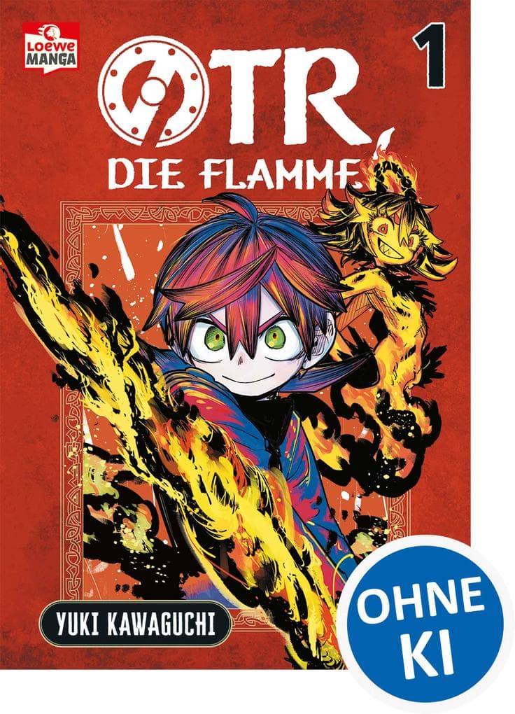 Otr, die Flamme 01: Ein sympathischer Held, der mit Stärke und Güte kämpft - Dynamischer Fantasy-Action-Manga mit Wikinger-Ästhetik