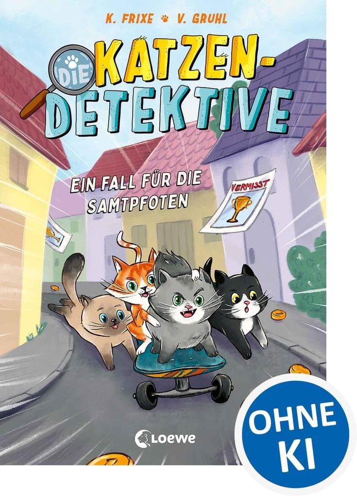 Die Katzen-Detektive (Band 1) - Ein Fall für die Samtpfoten: Die tierischen Ermittler haben einen neuen Fall! - Jetzt als spannende Kinderkrimi-Reihe zum Vorlesen und ersten Selberlesen ab 6 Jahren