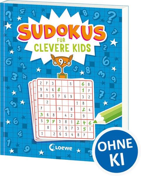 Sudokus für clevere Kids 9+ [blau]