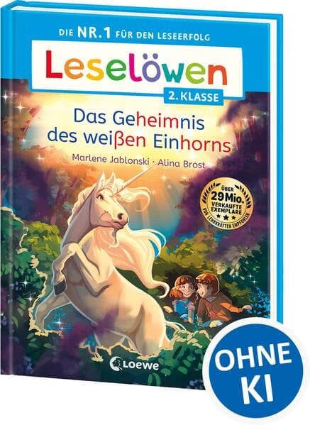 Leselöwen 2. Klasse - Das Geheimnis des weißen Einhorns