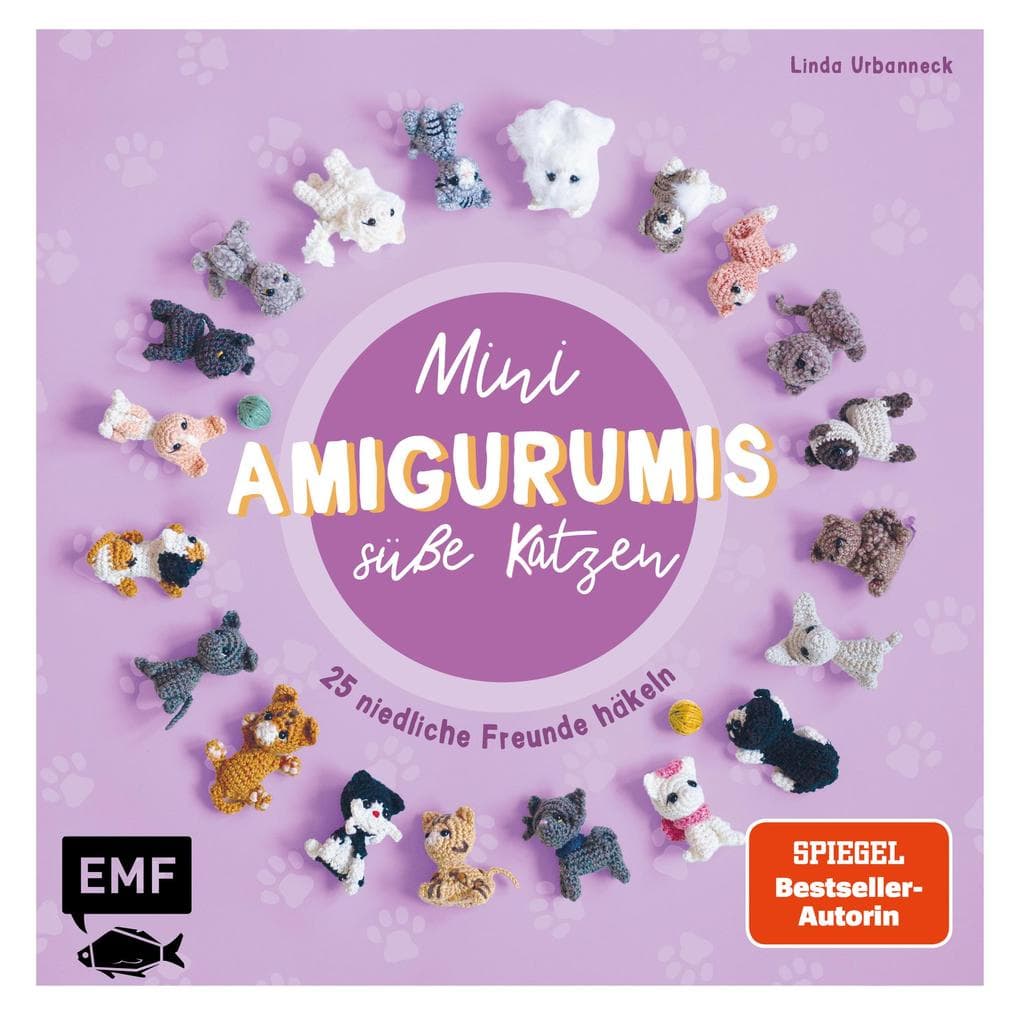 Mini-Amigurumis - Süße Katzen