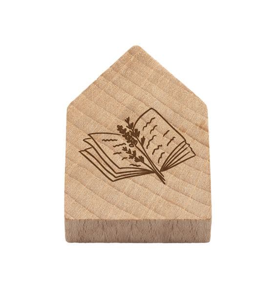 Magnetisches Holzhaus Buch